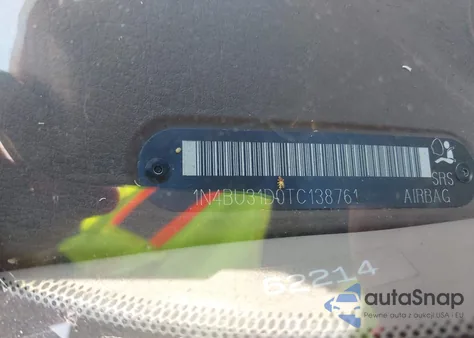 1996 Nissan Altima Xe/Gxe/Se/Gle from USA, damaged, VIN 1N4BU31D0TC138761